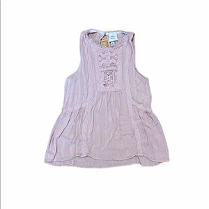 🌸KNOX ROSE - Soft Pink Sleeveless Shirt